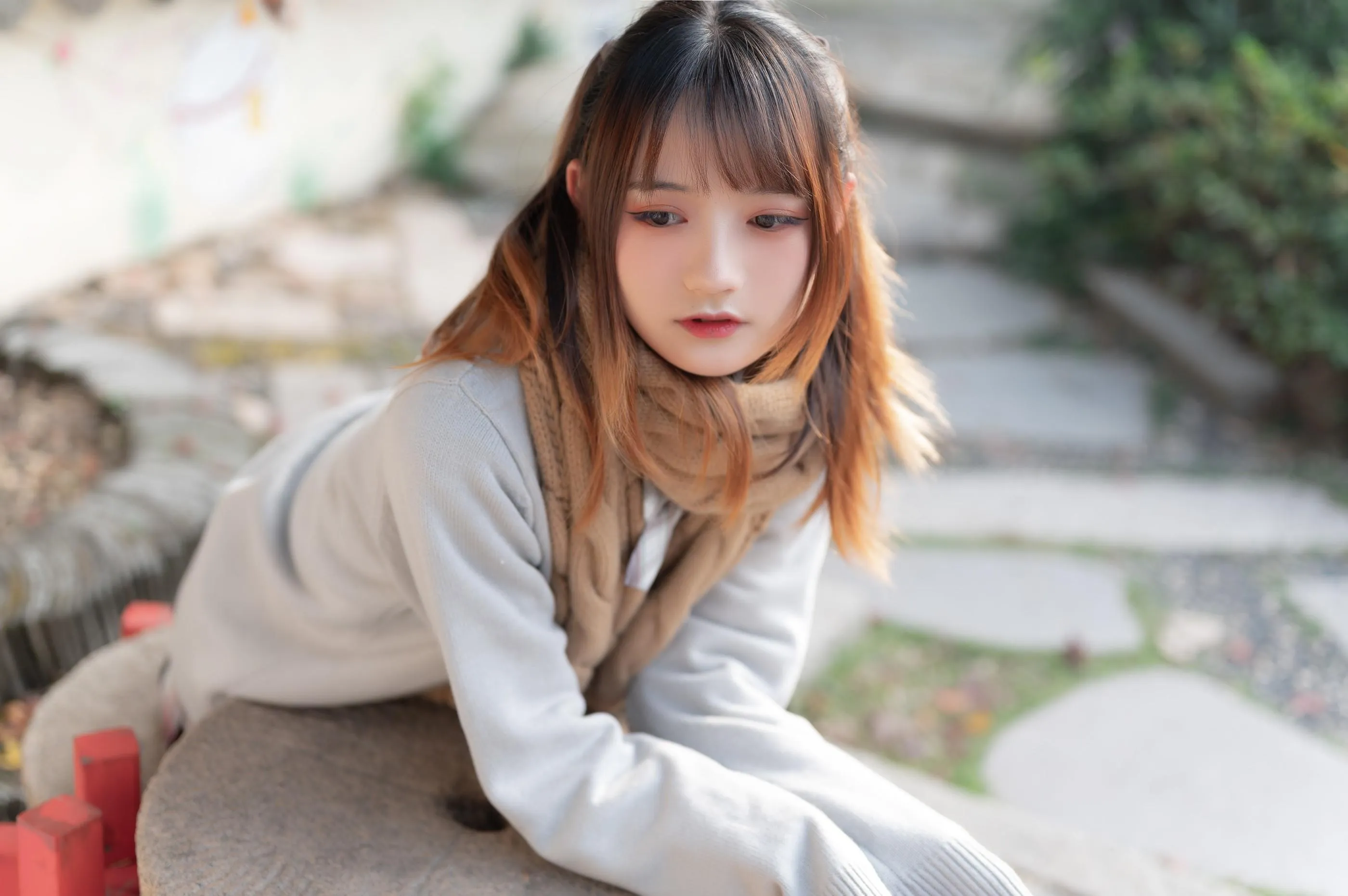 [艺图语] 2022.06.21 秋天的裙摆 兔子Zzz不吃胡萝卜 [43P]插图5